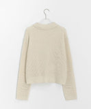 Kdanro Collar Knit Cardigan
