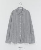 [unisex] G-Seth Summer Stripe Long Sleeve Shirt