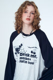 Cherry Cocktail Raglan Long Sleeve