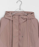 Nirubi Hood String Wind Jumper