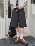 Rudd Pin Stripe Bermuda Denim Pants
