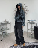 Nerom Dirty Crop Hood Zip-up