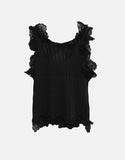 Floral lace sleeveless