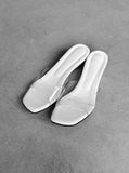 1208 Transparent Wedge Heel (4cm)