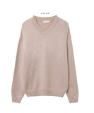 Wick V-neck wool knit