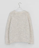 Cushit Flower Raglan Wool Knit Cardigan