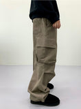 Slay big pocket straight corduroy pants