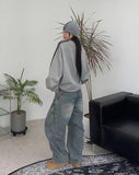 Elifer Pigment Patch Sweatshirt