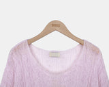 Frea Boucle See-through Knit