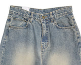 Uto Wash Denim Wide Pants