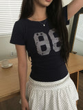 Whipping Dot Balloon Mini Skirt