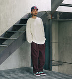 Peer One-Tuck Wide Banding Pants