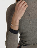 [Premium Plating] Ice Block Cuff Bangle