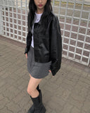 Audrey banding cargo mini skirt
