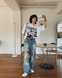 Temp loose fit short sleeve t-shirt