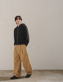 Daycut Crop Overfit Hood Zip-Up