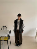 Koue Crop Ribbon Cardigan