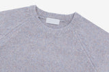 Clock raglan knit