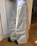 Karok Two-Pintuck Cargo Wide Pants
