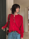 Forte Damage Crop Cardigan
