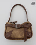 Bohemian Vintage Belted Mini Shoulder Bag