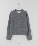 Natoy Ribbed Crop Knit Cardigan