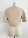 Vekia Crop Jacket H-Line Skirt Set