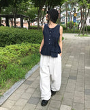[BAG SET] DOT FRILL SLEEVELESS