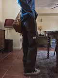 Work patch carpenter pants