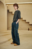 Diagonal Jolge Carpenter Pants