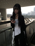 Caro Soft Fit Ribbon Sheer Bolero Cardigan