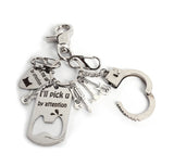 Lark Bottle Opener Keyring