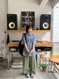 [unisex] Bavens Nylon Cargo Wide Pants