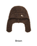 Teddy Ear Flap Beanie
