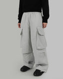 String padded cargo pants