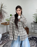 Mielo Wrinkle Check Shirt