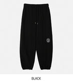 Knits incision wide jogger pants