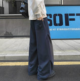 Washing Sweat Wide Training Pants