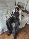 Slat Big Cargo Wide Denim