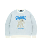 STRANGE PUPPY KNIT SWEATER