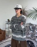 Veil Ethnic Knit Sweater