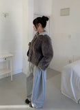 Dokyu Fur Collar Duffle Jacket
