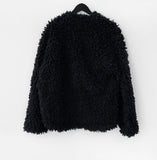 Premiere Oversized Fit Fur Cardigan