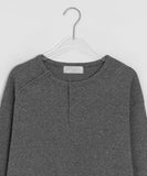 [unisex] Chuter Henley Neck Warmer Waffle Tee