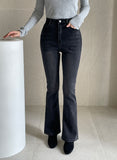 Andanti Brushed Washed Bootcut Denim Pants Basic