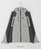 Makone string color matching wind jumper