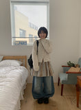 [unisex] Coeti Washing Cut Balloon Wide Pants