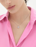 Essence Silver (W) Moissanite Bain Necklace