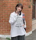 Kiyari Printing Over Long Sleeve Tee