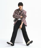 WOOD BUTTON FRENCH JACKET